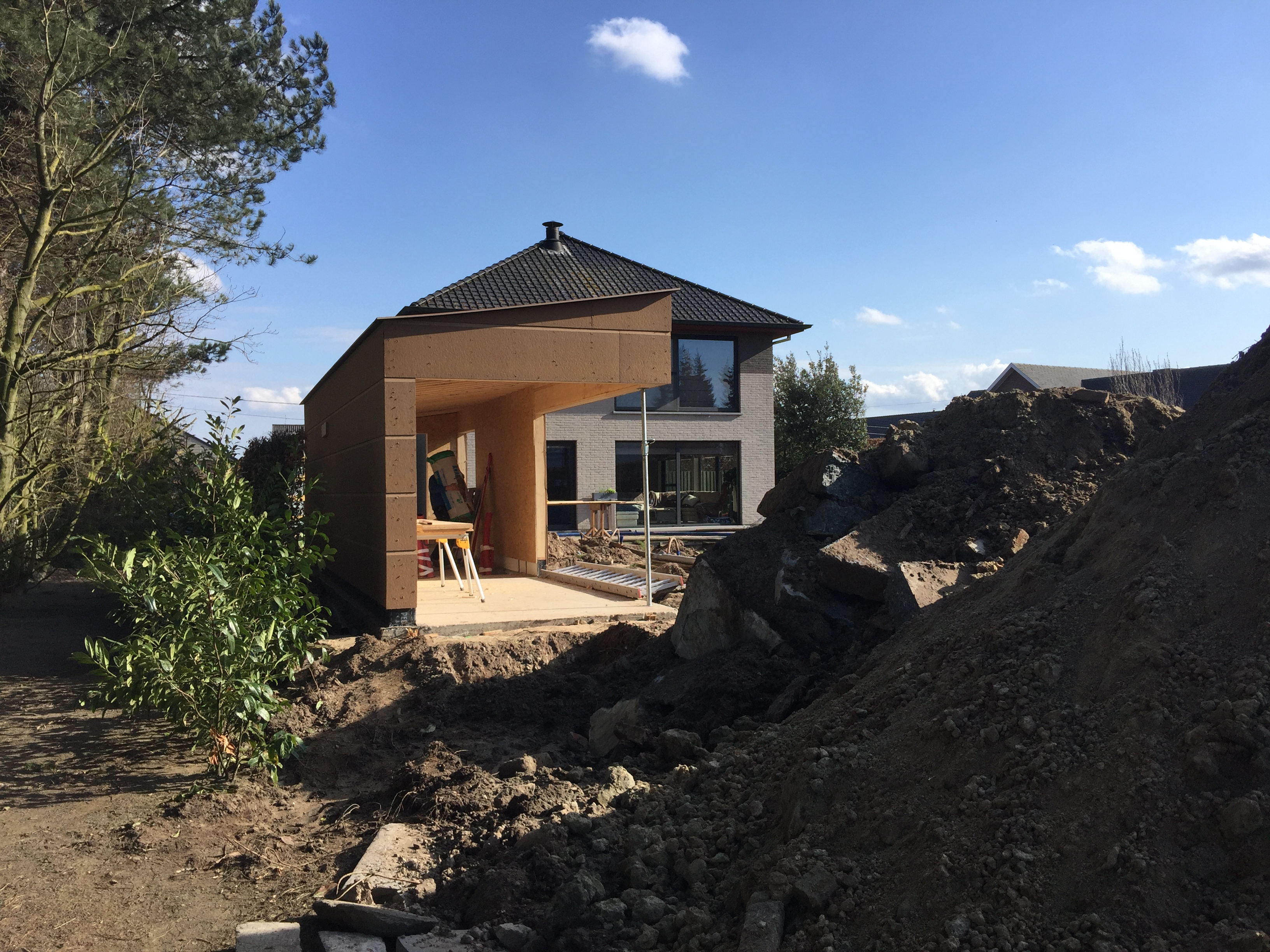 poolhouse te Waarschoot - Kant-architecten